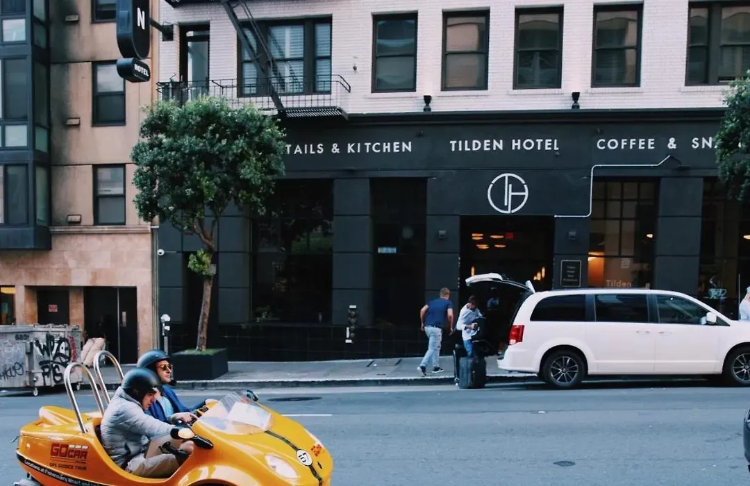 An interior view of the Tilden Hotel in San Francisco, California